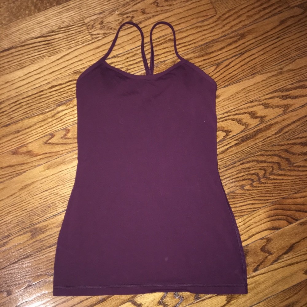 Lululemon tank with built in bra! Size 4/ XS