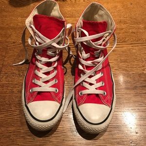 High top red Converse