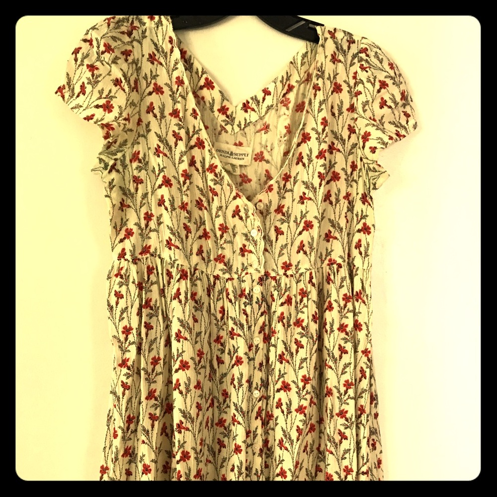 Denim and supply Ralph Lauren babydoll dress