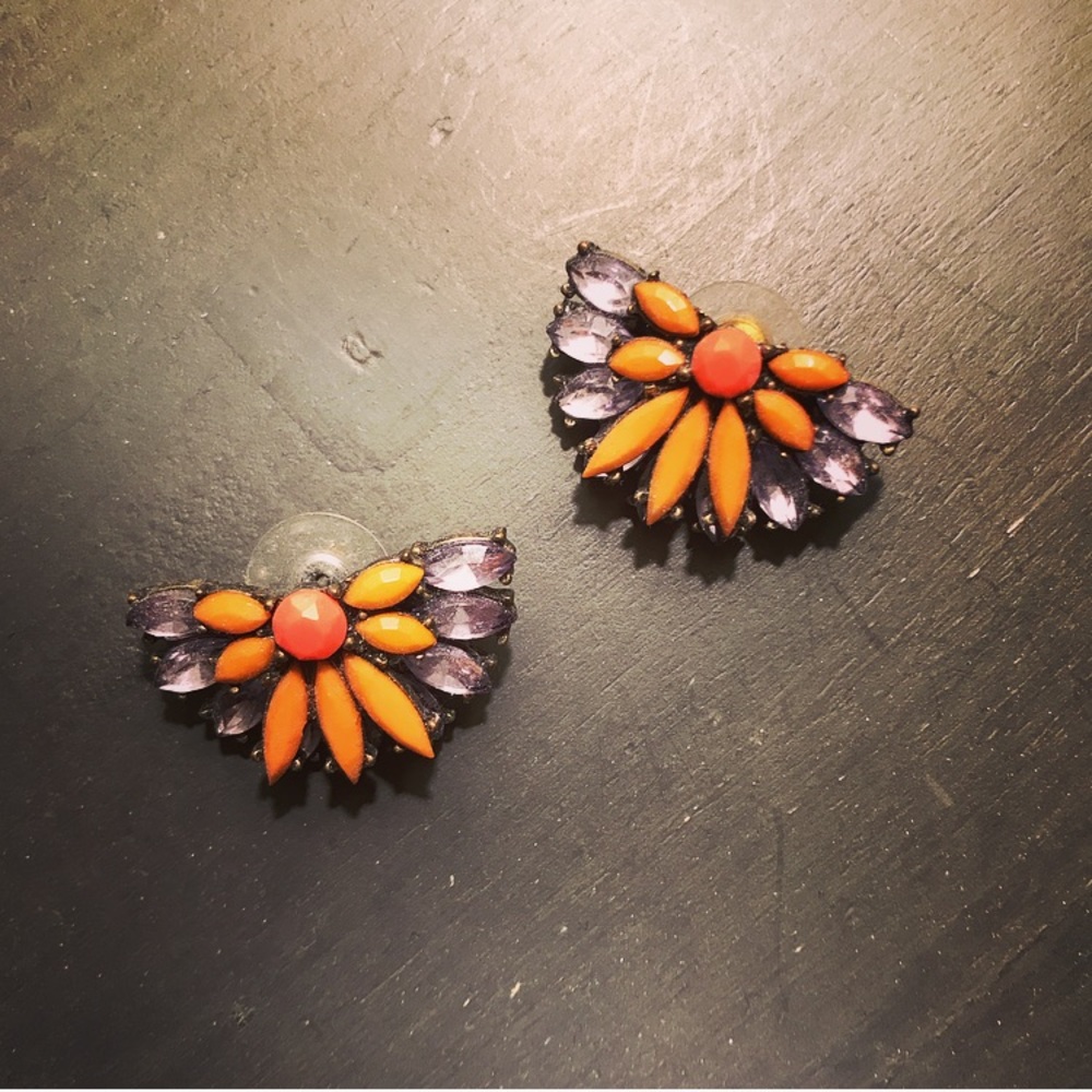 Anthropologie statement earrings