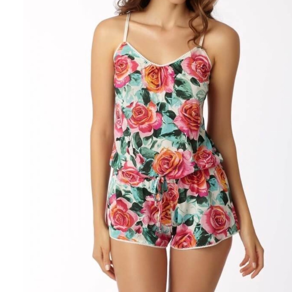 Rose Garden Triple Twist Mesh Shortie 💋