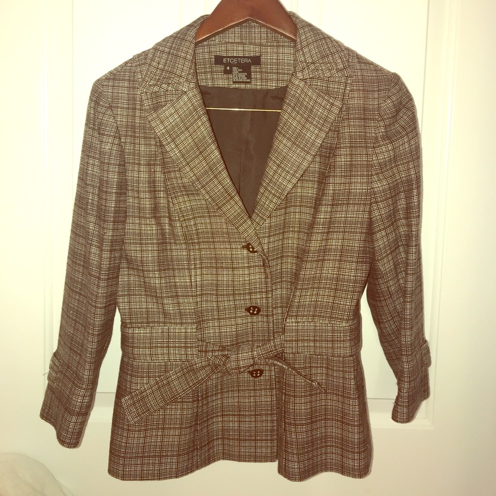 ETC Designer Jacket and matching Skirtt