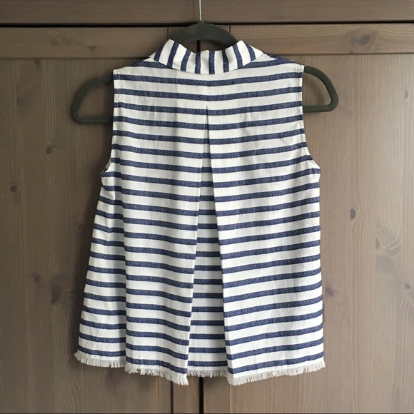 NWT Madewell Moment Shirt in Stripe - Picture 8 of 8