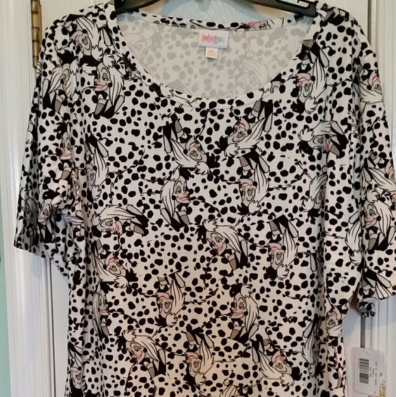 LULAROE DISNEY VILLAIN 3XL GIGI CRUELLA DE VILLE - Picture 3 of 4