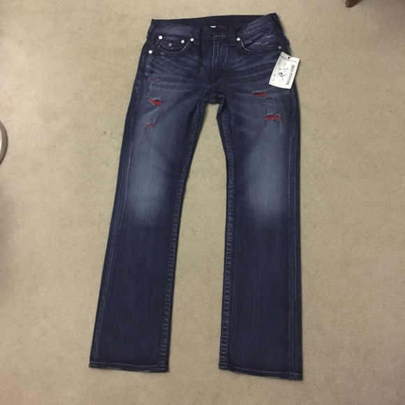 Navy blue true religion jeans