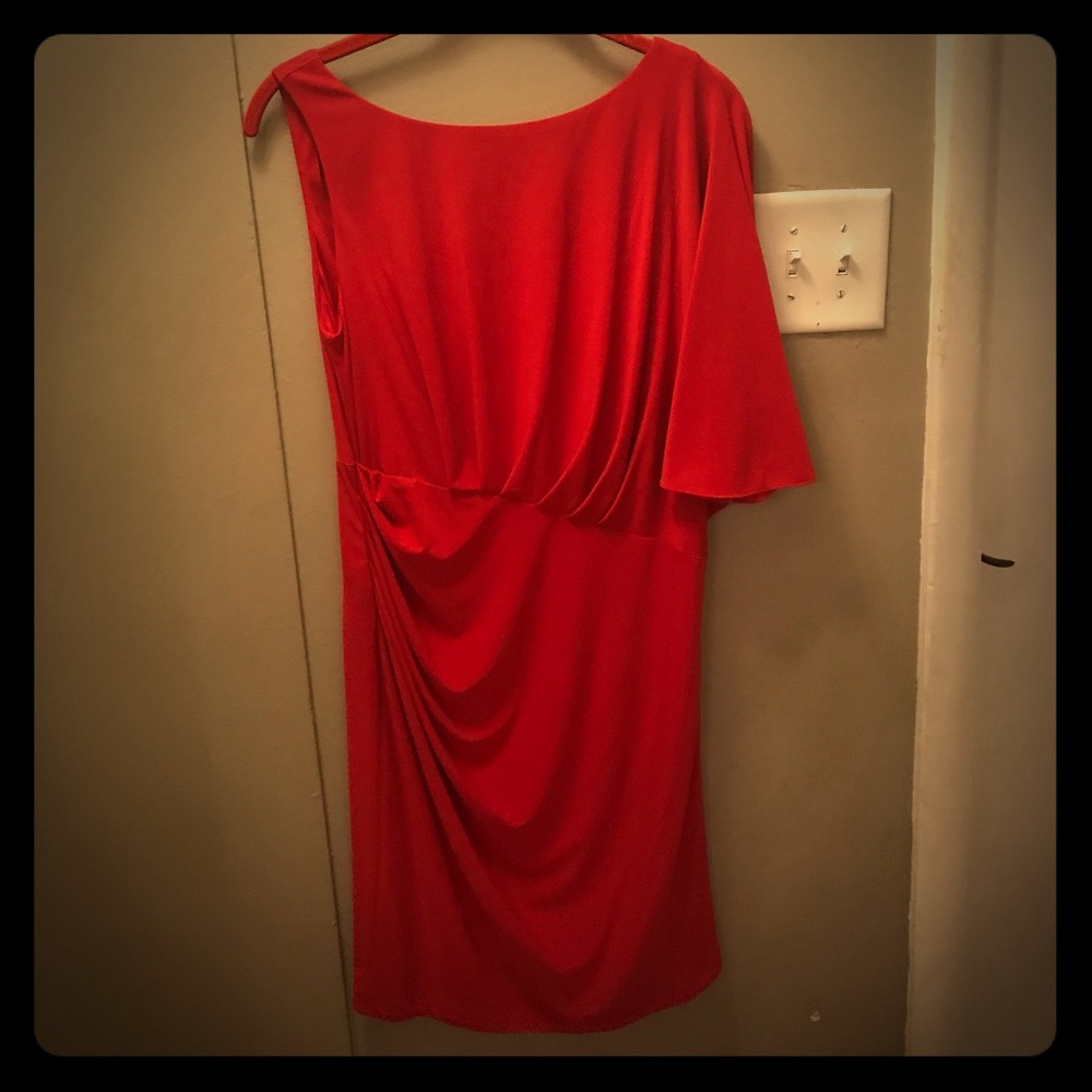 One sleeve sexy dress