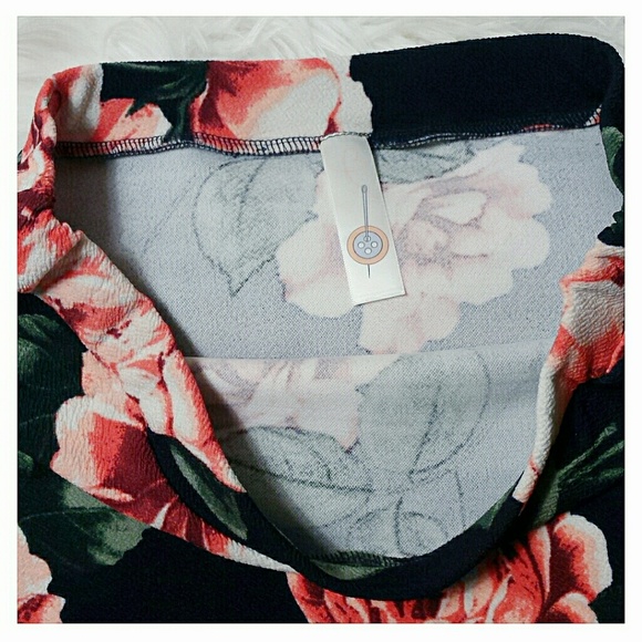 💋Floral Print Pencil Skirt - Picture 5 of 5