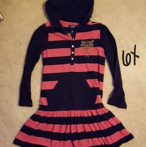 Girls hooded tunic/dress
