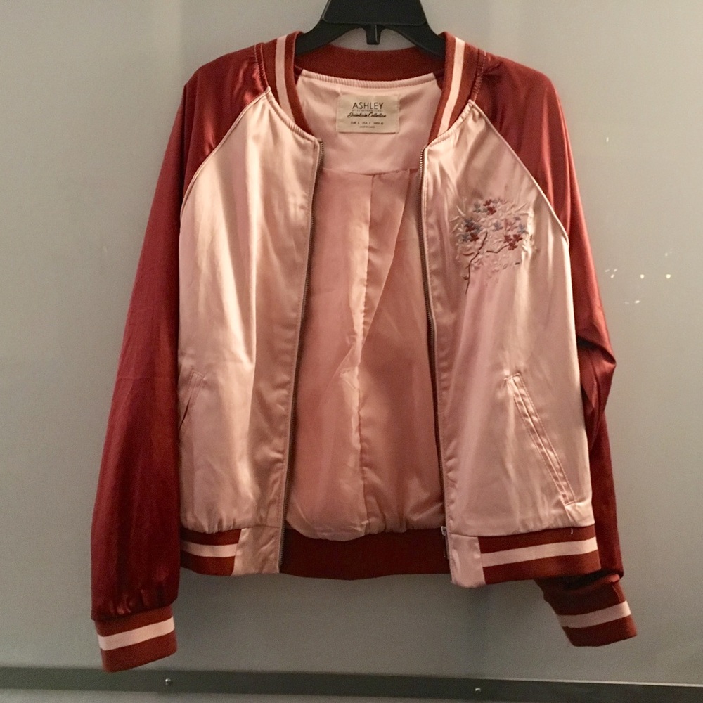 Silk Bomber Jacket