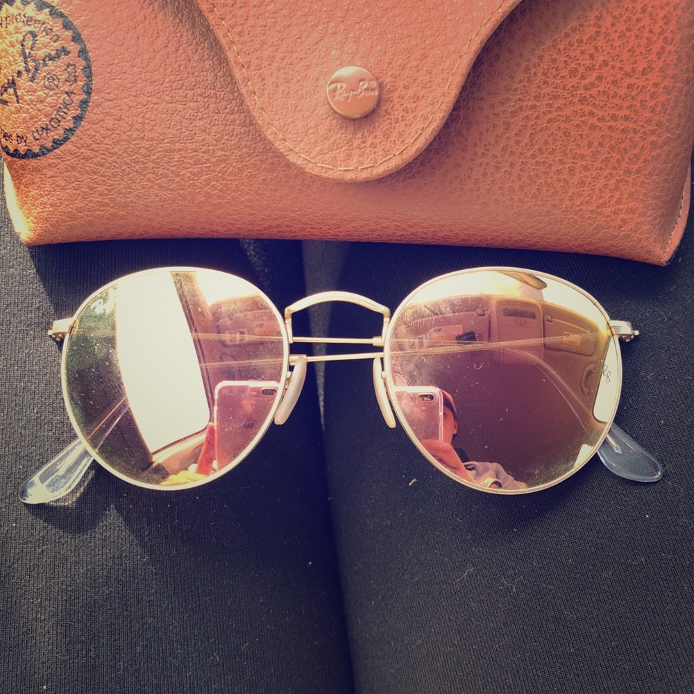 Ray-Ban sunglasses. Brand new! Worn twice!