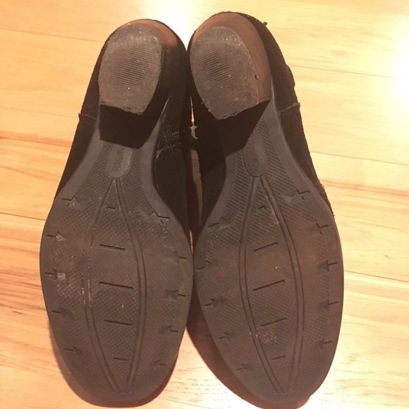 GH Bass Black Suede Ceri Ankle Boots - Picture 5 of 7