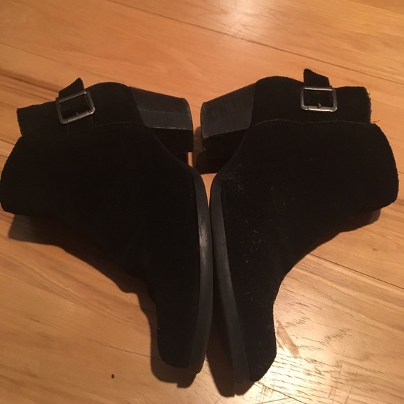 GH Bass Black Suede Ceri Ankle Boots - Picture 6 of 7