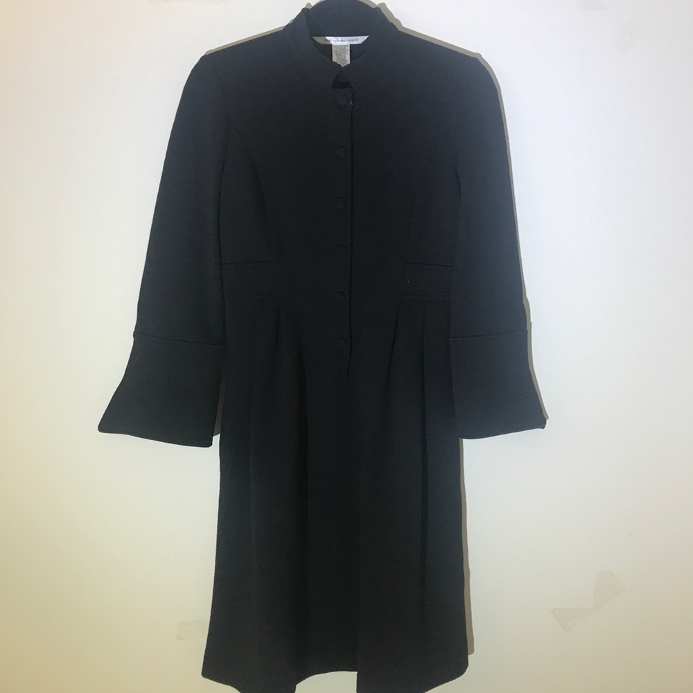 Diane Von Furstenberg Black Dress