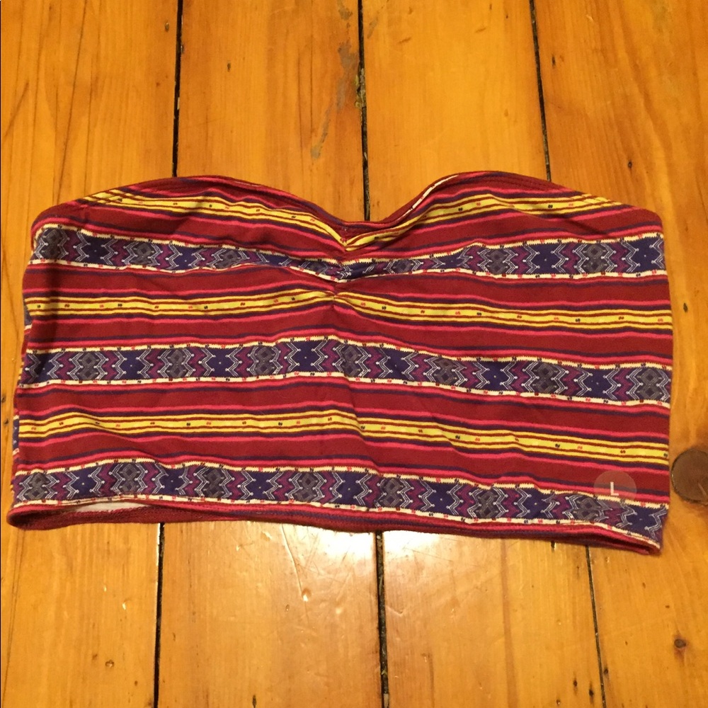 Geometric patterned bandeau from PacSun