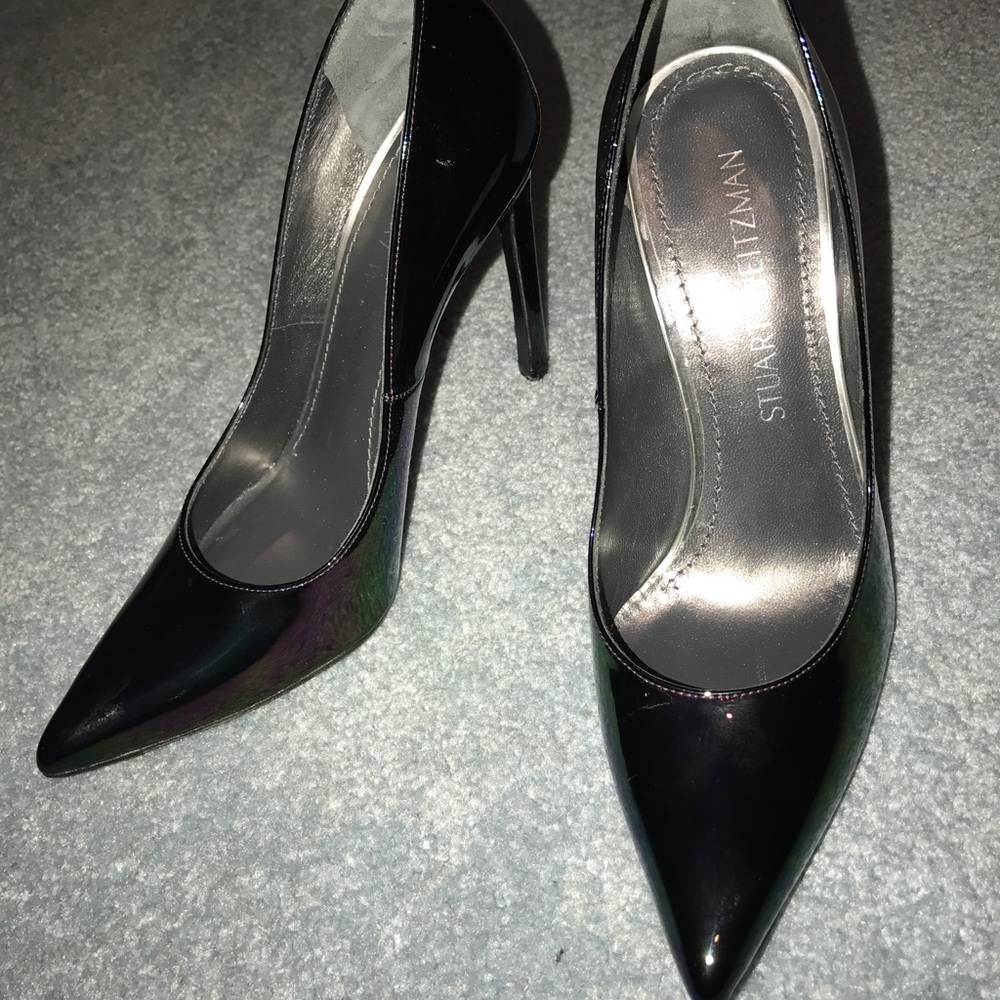 Stuart Weitzman Queen Iridescent Point-Toe - image 3