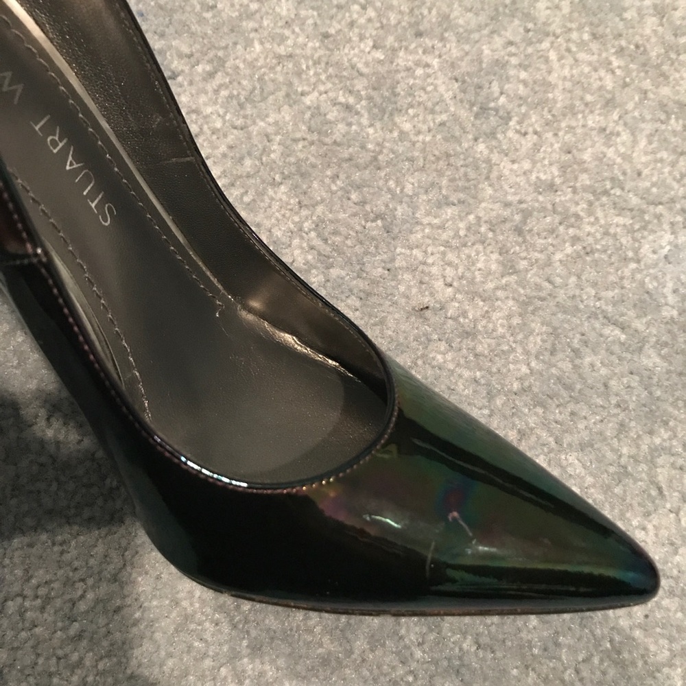 Stuart Weitzman Queen Iridescent Point-Toe - image 8