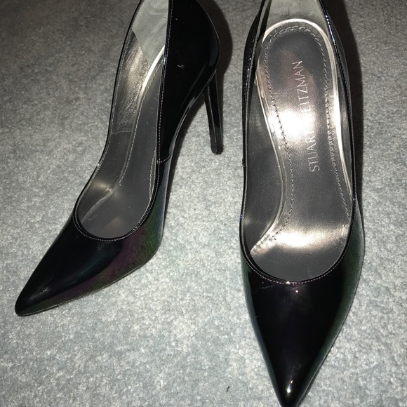 Stuart Weitzman Queen Iridescent Point-Toe - Picture 3 of 8