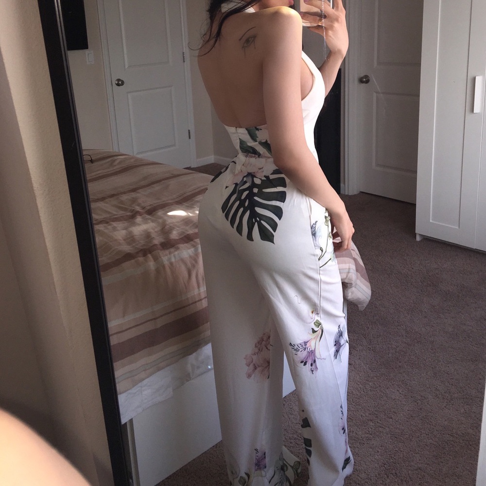 Floral Jumpsuit