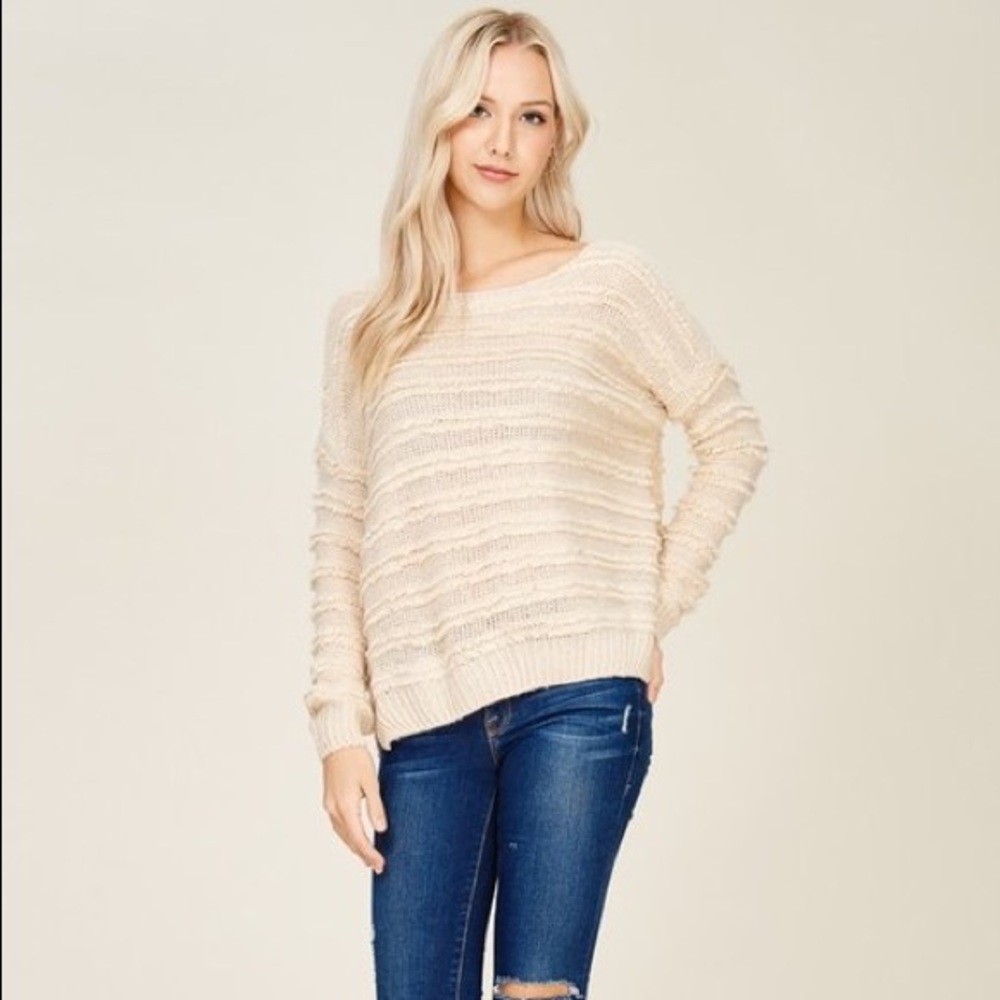 Ivory Sweater Pullover - Picture 3 of 4
