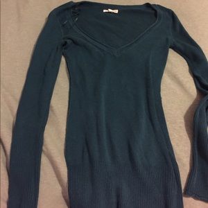 Fitted sweater shirt