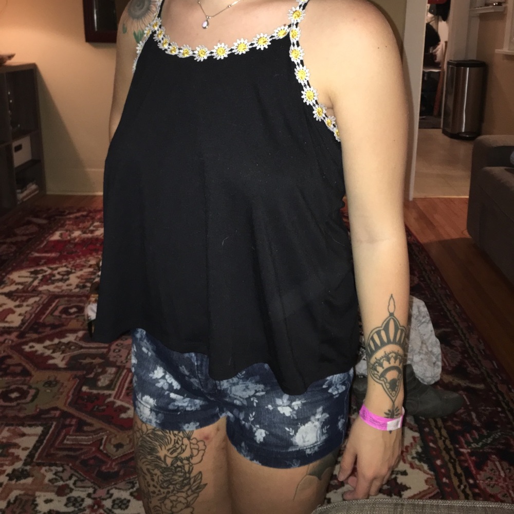 Slightly worn tank top