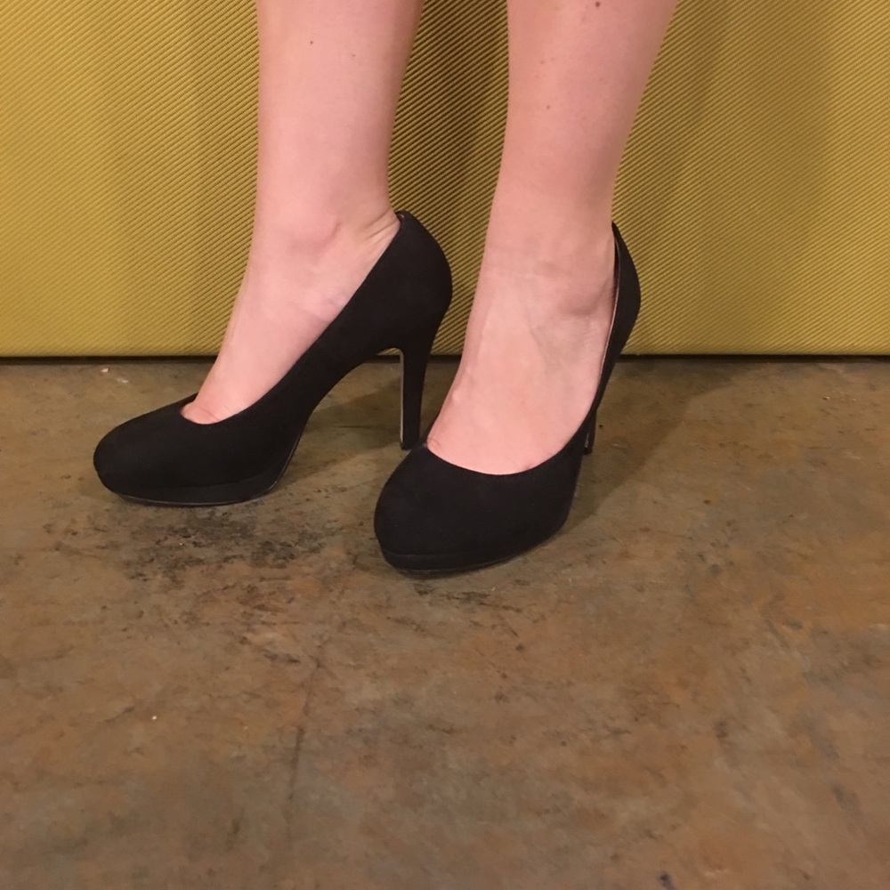 H&M 4 inch Heels Black