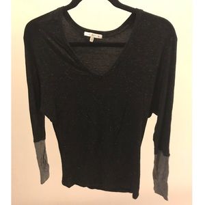 Red Haute Gray 3/4 Length Shirt