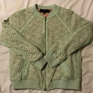 ❌CLEARANCE❌Victoria Beckham Lace Bomber Jacket