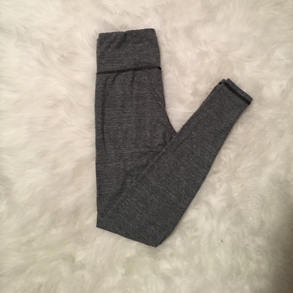 Grey full length leggings