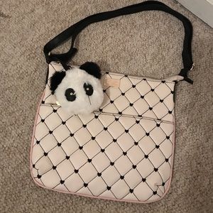 Betsey Johnson panda crossbody