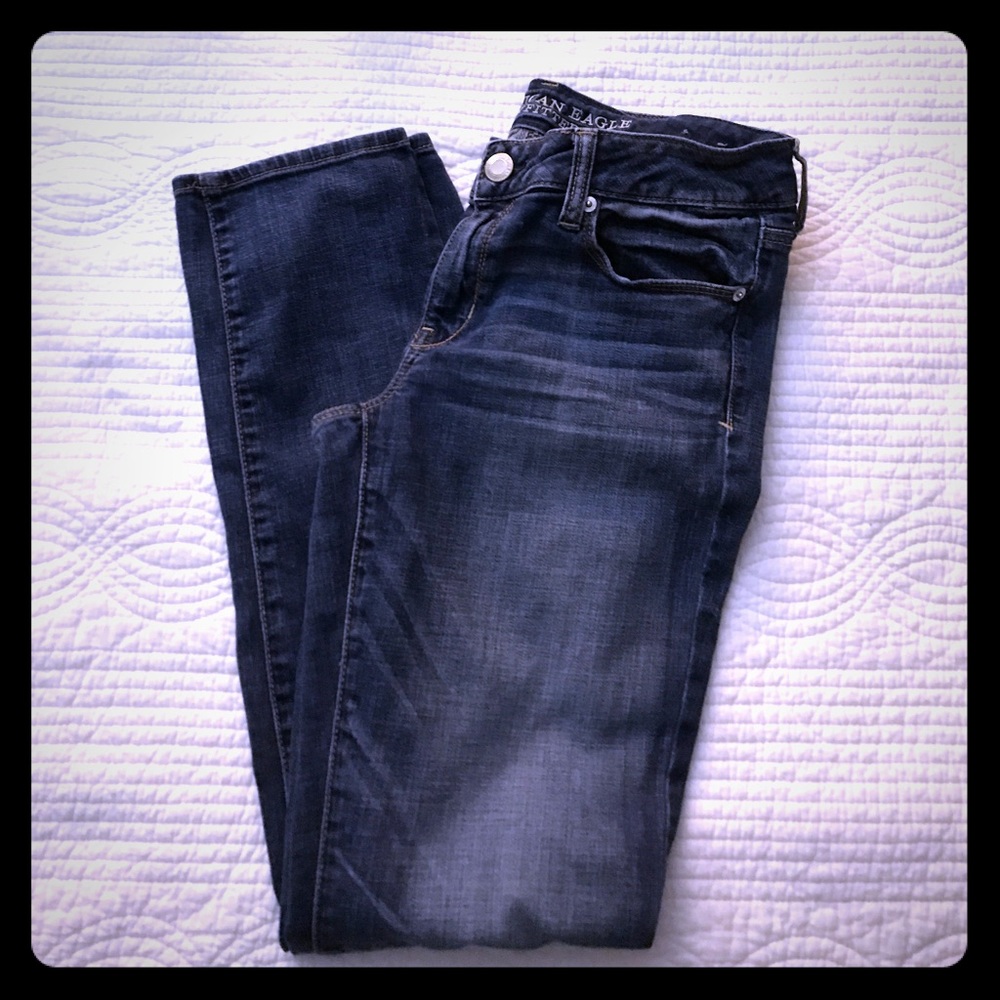 🦅AMERICAN EAGLE SKINNY JEANS SIZE: 10 REG🦅
