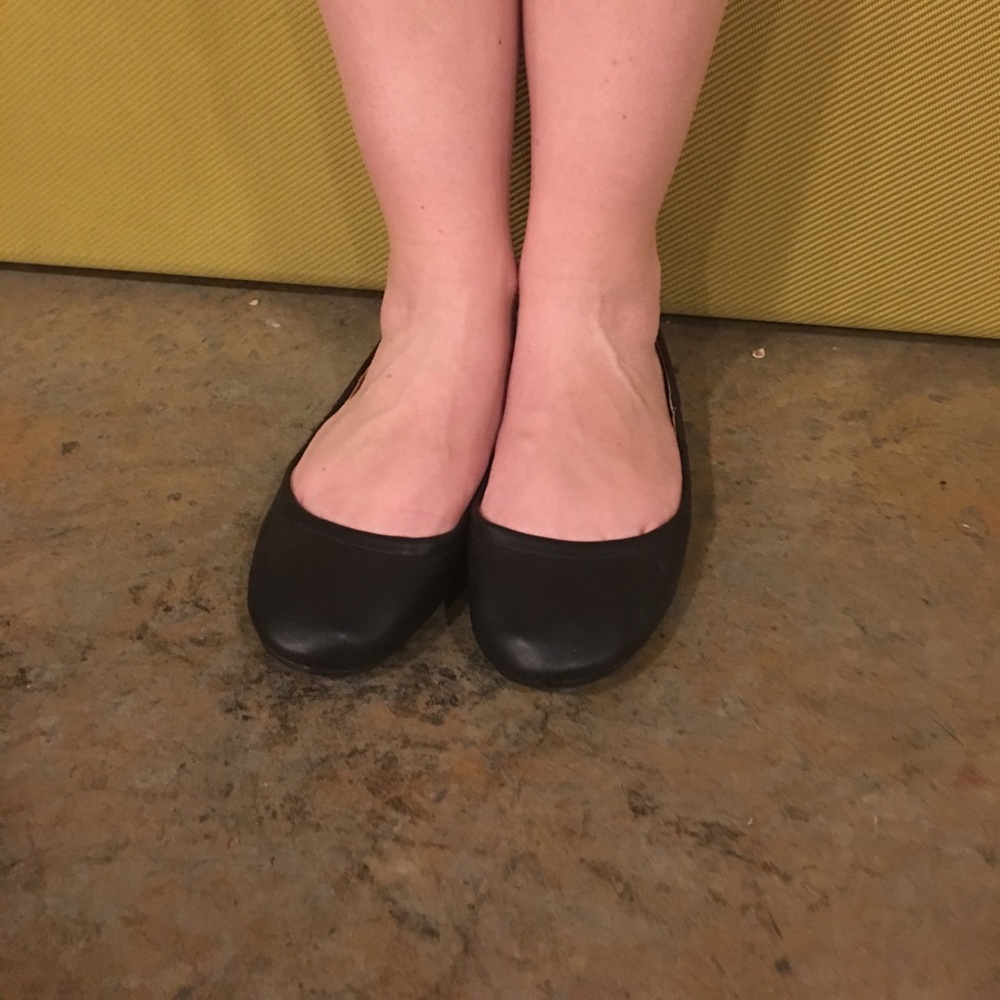Charlotte Russe Black Flats