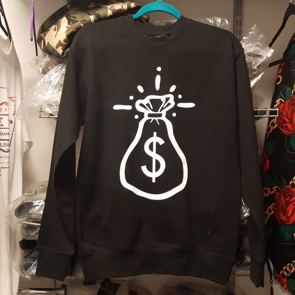 MONEY BAG sweat shirt