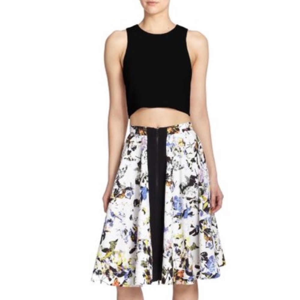 NWT Elizabeth and James 'Belle' Print Skirt