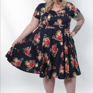 Vintage Style Sweetheart Dress