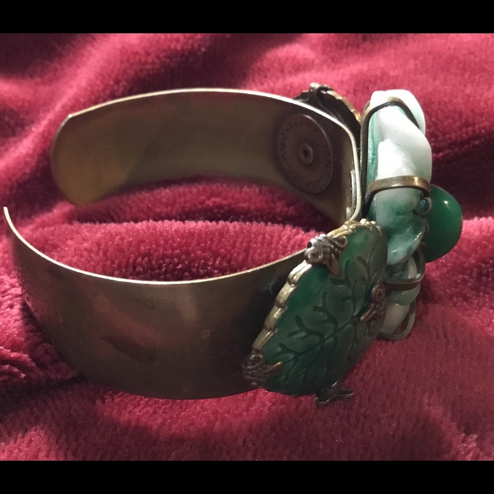 Jan Michaels Brass Bracelet- Imperial Cuff - Picture 2 of 7