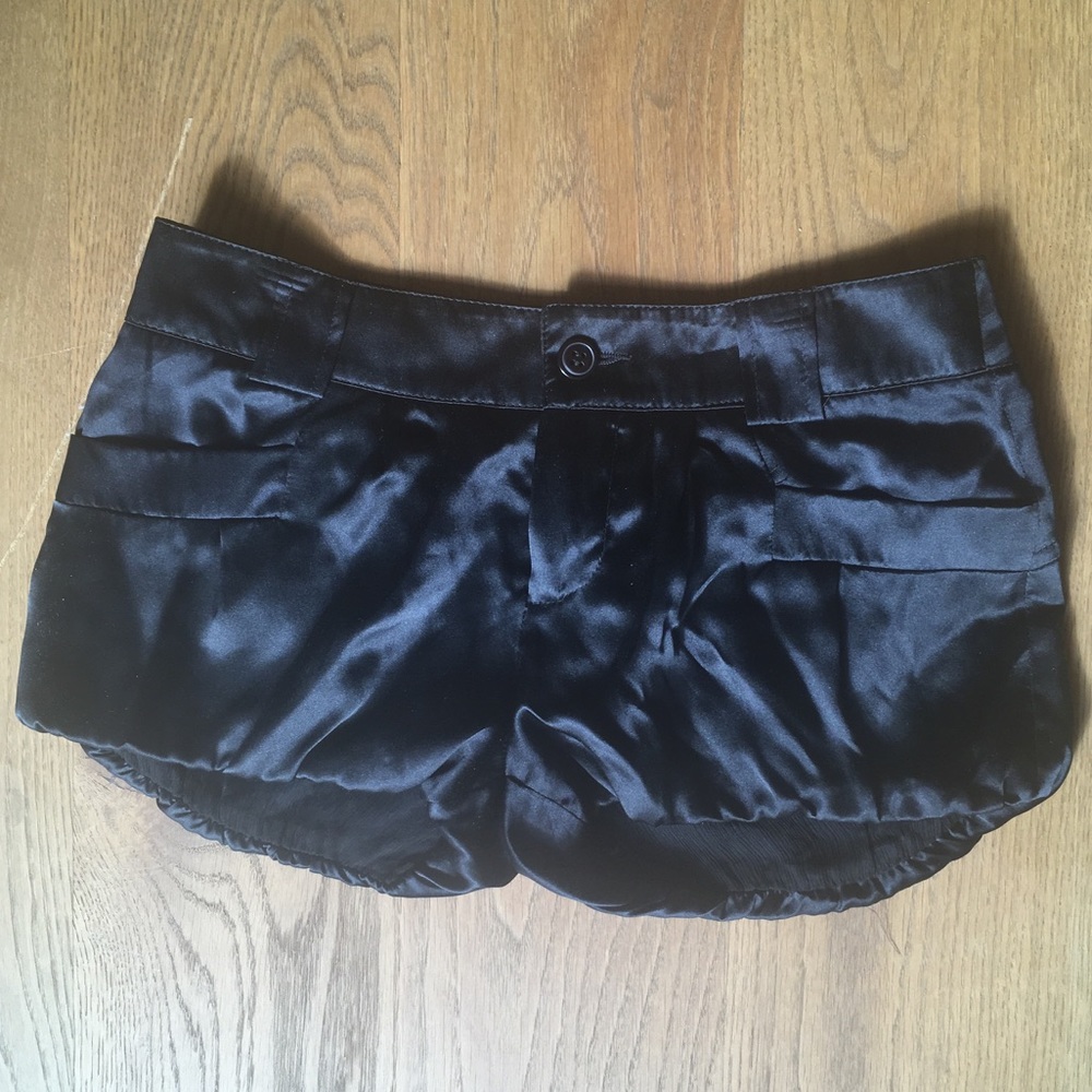 Miu Miu Silk Balloon Shorts