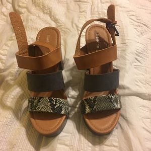 Madden Girl platform heels