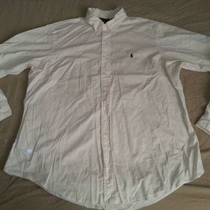 Mens Polo Ralph Lauren Dress Shirt 2XL XXL Custom
