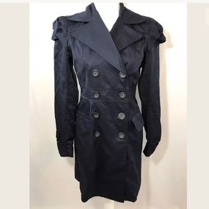 Navy Blue Kut From the Kloth trench style jacket
