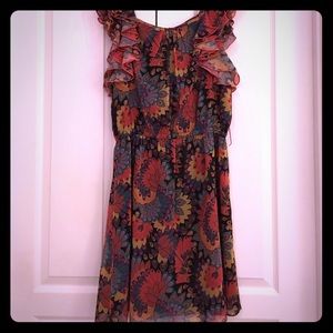 Joy Joy Ruffle-sleeve Dress