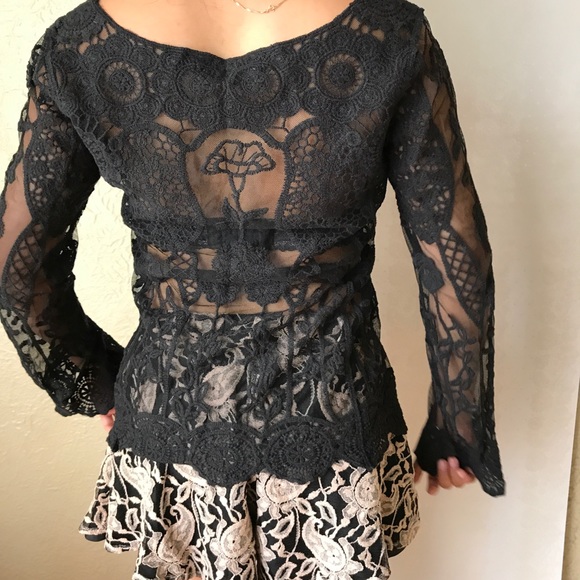 Sheer top - Picture 2 of 3