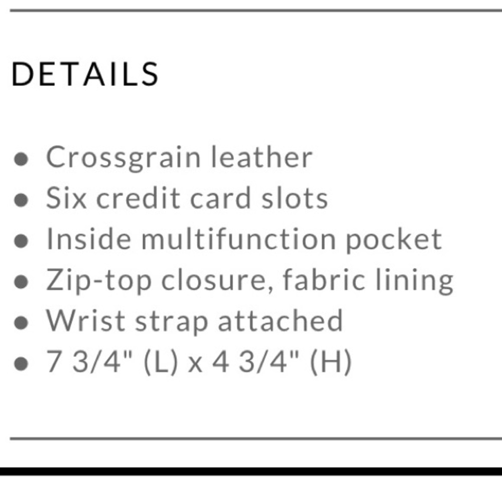 Coach Purple Crossgrain Leather Clutch - Picture 7 of 8