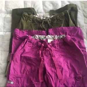 Koi Lindsey scrub pants Size SM Reg 2 pairs