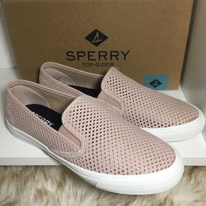 Blush Seaside Perf Leather SPERRY TOP-SIDER