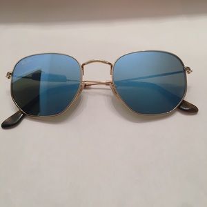 Hexagonal Flat RayBan Sunglasses