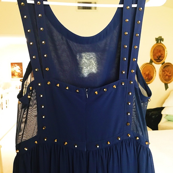 Studded High-Low Dress - Picture 2 of 4