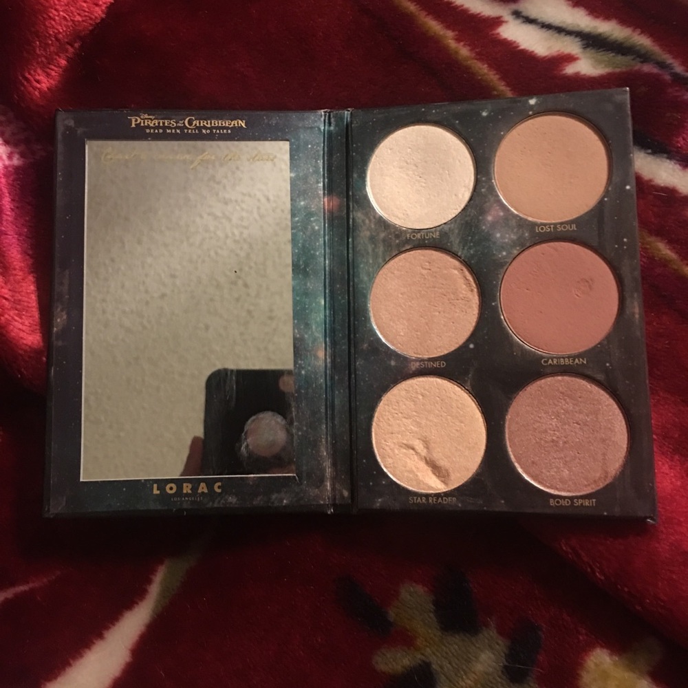 Lorac limited edition highlight/blush pallet