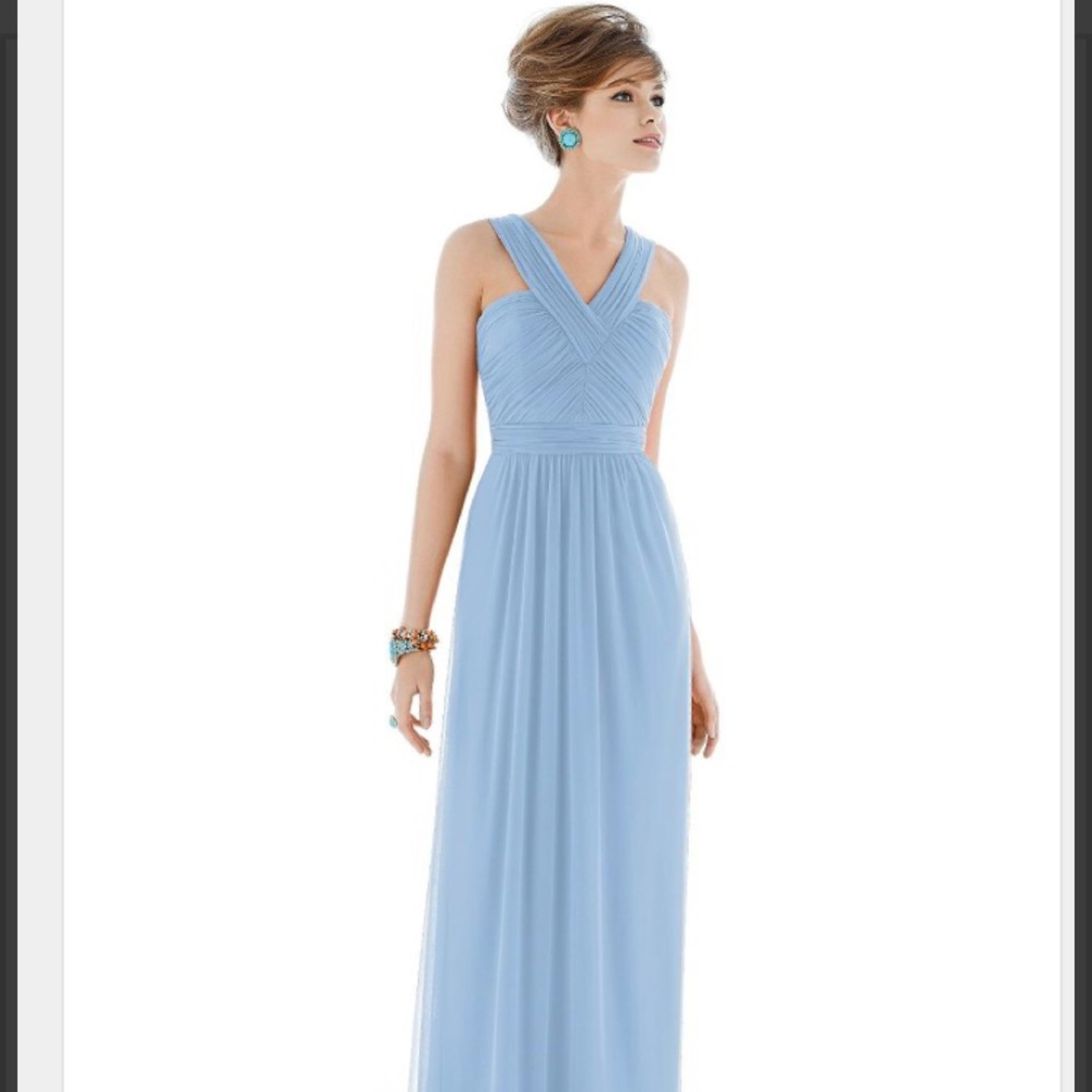 Dressy Bridesmaid Dress-Alfred Sung Style D678