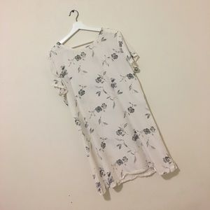 Vintage white tunic dress from Hawaii